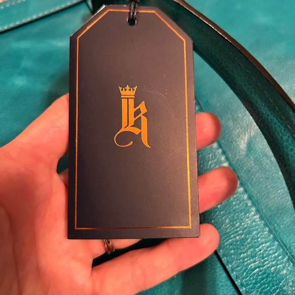 Alisa ladies tote teal, Links and Kings NWT - Picture 4 of 9